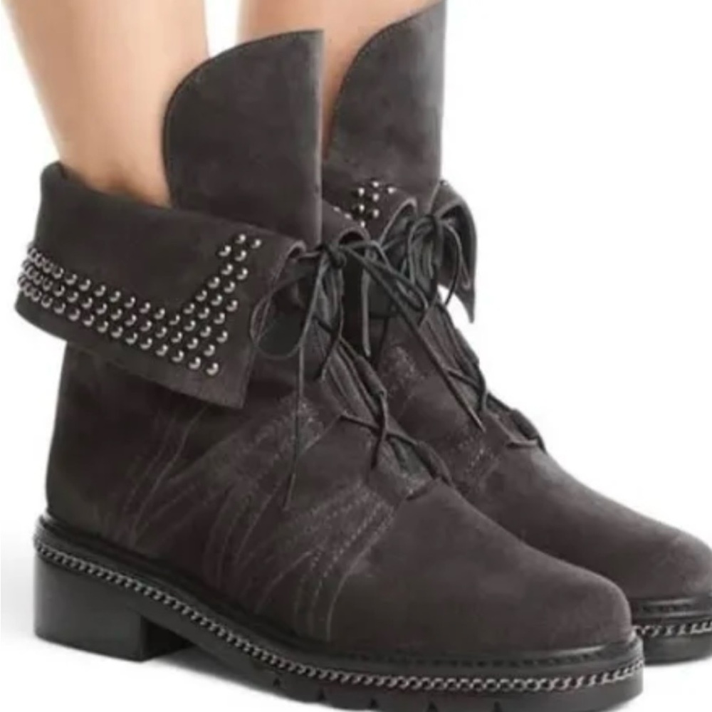 Stuart Weitzman Suede Ankle Boots Size 8